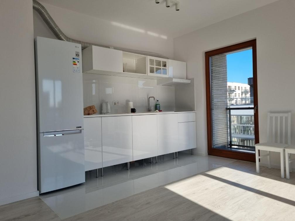 Apartament Chrobrego Gdansk Bagian luar foto